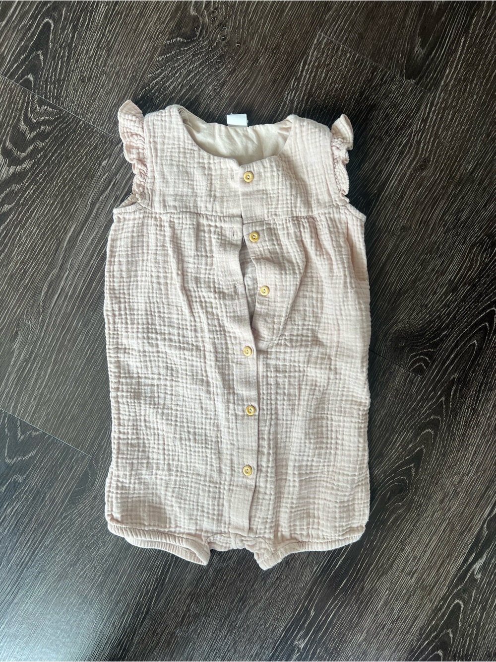 H&M Light Beige Gauze Romper